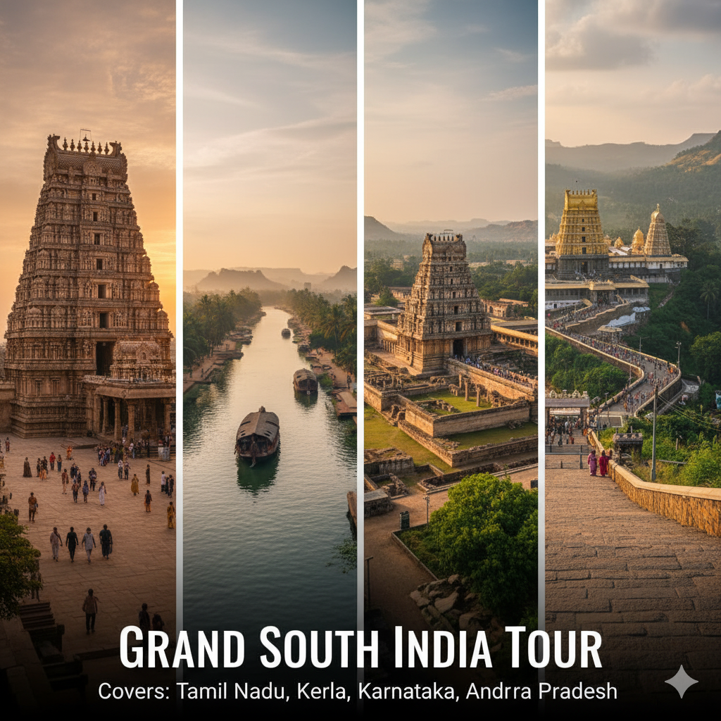 South India Tour Manideep Tours & Travels Hyderabad